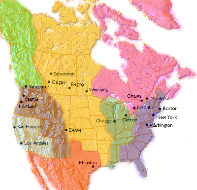 Set's Division of North America